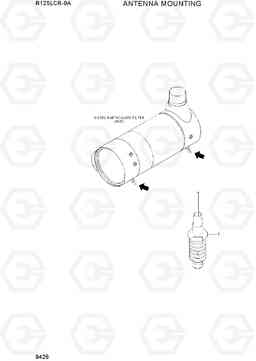 9426 ANTENNA MOUNTING R125LCR-9A, Hyundai