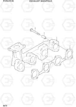 9470 EXHAUST MANIFOLD R125LCR-9A, Hyundai