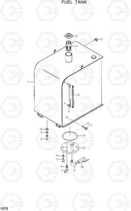 1070 FUEL TANK R130LC, Hyundai