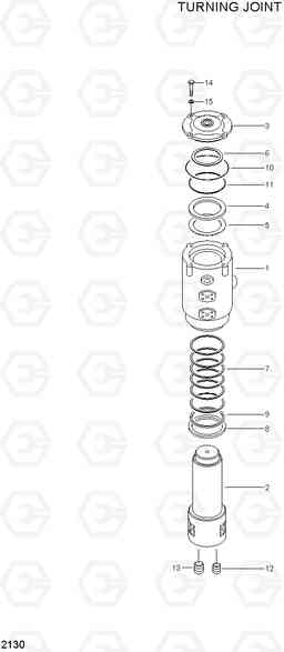 2130 TURING JOINT R130LC, Hyundai