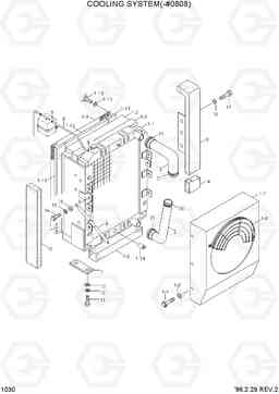 1030 COOLING SYSTEM(-#0808) R130LC-3, Hyundai