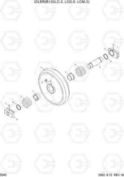 5040 IDLER(R130LC-3, LCD-3, LCM-3) R130LC-3, Hyundai