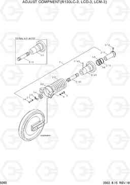 5060 ADJUST COMPONENT(R130LC-3, LCD-3, LCM-3) R130LC-3, Hyundai