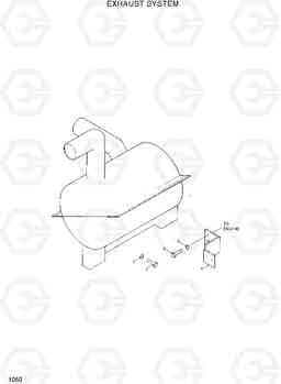 1050 EXHAUST SYSTEM R130W, Hyundai