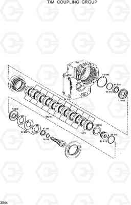 3044 T/M COUPLING GROUP R130W, Hyundai