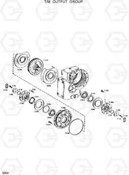 3050 T/M OUTPUT GROUP R130W, Hyundai