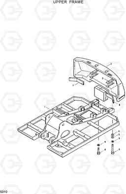 5010 UPPER FRAME R130W, Hyundai