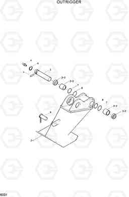6031 OUTRIGGER R130W, Hyundai