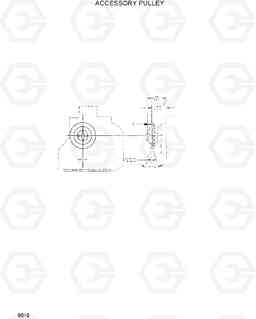 9010 ACCESSORY PULLEY R130W, Hyundai