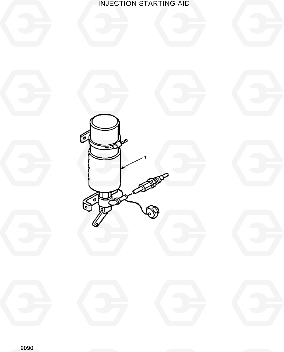 9090 INJECTION STARTING AID R130W, Hyundai