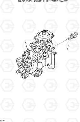 9230 BASE FUEL P/P & SHUTOFF V/V R130W, Hyundai