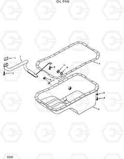 9330 OIL PAN R130W, Hyundai