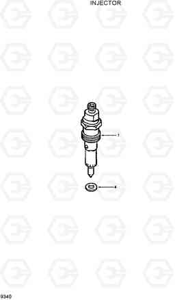9340 INJECTOR R130W, Hyundai