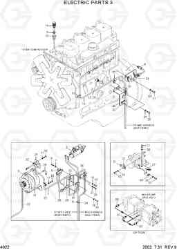 4022 ELECTRIC PARTS 3 R130W-3, Hyundai