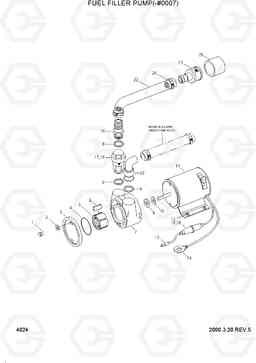 4024 FUEL FILLER PUMP(-#0007) R130W-3, Hyundai