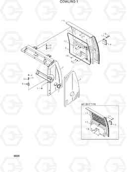 5020 COWLING 1 R130W-3, Hyundai