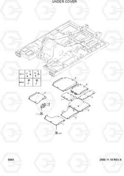 5040 UNDER COVER R130W-3, Hyundai