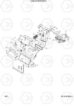 5071 CAB INTERIOR 2 R130W-3, Hyundai