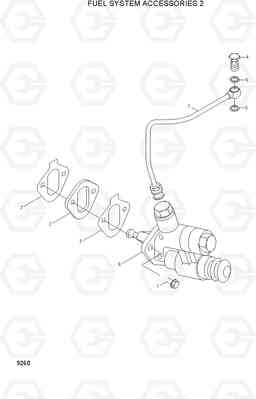 9260 FUEL SYSTEM ACCESSORIES 2 R130W-3, Hyundai