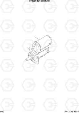 9490 STARTING MOTOR R130W-3, Hyundai