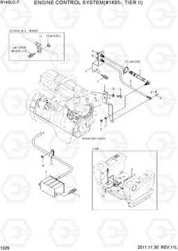 1026 ENGINE CONTROL SYSTEM(#1495-, TIER II) R140LC-7, Hyundai