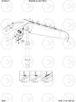 2030 BOOM ELECTRIC R140LC-7, Hyundai