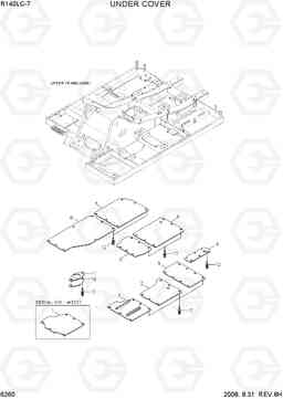 6260 UNDER COVER R140LC-7, Hyundai