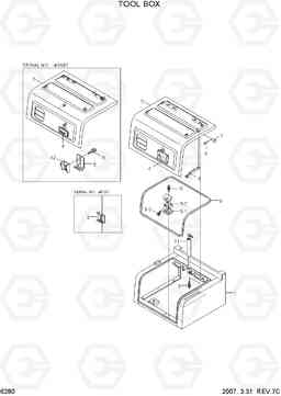 6280 TOOL BOX R140LC-7, Hyundai