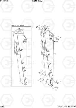 7210 ARM(3.0M) R140LC-7, Hyundai