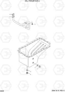 B320 OIL PAN(#1495-) R140LC-7, Hyundai