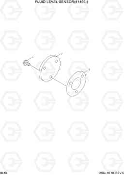 B410 FLUID LEVEL SENSOR(#1495-) R140LC-7, Hyundai