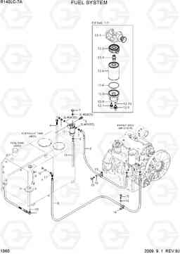 1060 FUEL SYSTEM R140LC-7A, Hyundai