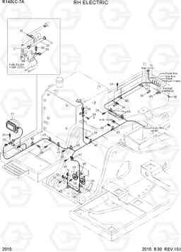 2010 RH ELECTRIC R140LC-7A, Hyundai