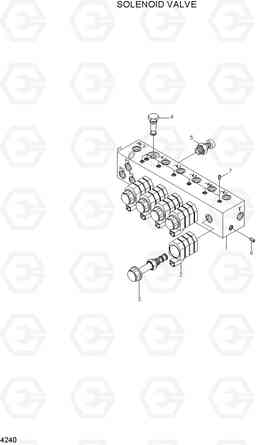 4240 SOLENOID VALVE R140LC-7A, Hyundai