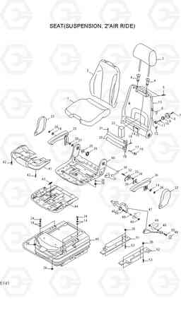 6141 SEAT(SUSPENSION, 2