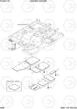 6260 UNDER COVER R140LC-7A, Hyundai