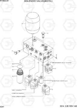 4241 SOLENOID VALVE(#0270-) R140LC-9, Hyundai