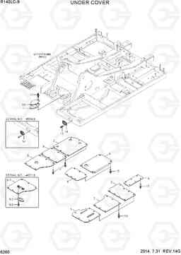 6260 UNDER COVER R140LC-9, Hyundai