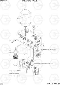 4240 SOLENOID VALVE R140LC-9A, Hyundai