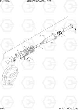 5040 ADJUST COMPONENT R140LC-9A, Hyundai