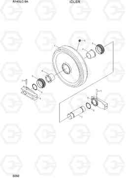 5050 IDLER R140LC-9A, Hyundai