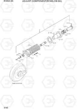 5140 ADJUST COMPONENT(R140LCM-9A) R140LC-9A, Hyundai