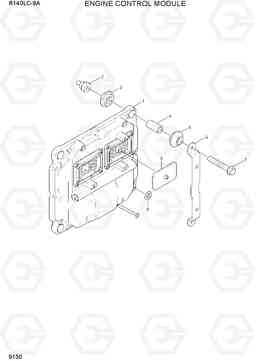 9130 ENGINE CONTROL MODULE R140LC-9A, Hyundai
