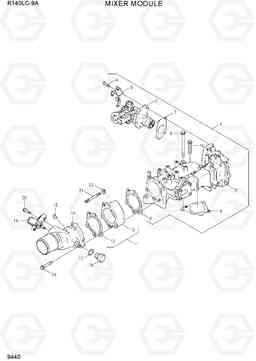 9440 MIXER MODULE R140LC-9A, Hyundai