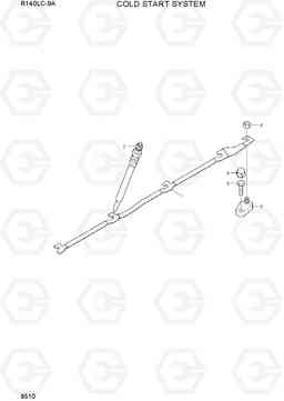 9510 COLD START SYSTEM R140LC-9A, Hyundai