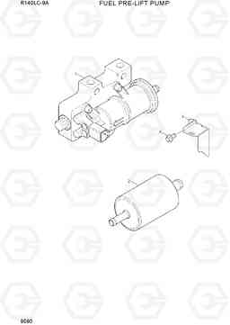 9590 FUEL PRE-IFT PUMP R140LC-9A, Hyundai