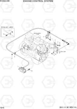 1015 ENGINE CONTROL SYSTEM R140LC-9S, Hyundai