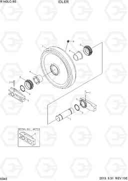 5040 IDLER R140LC-9S, Hyundai