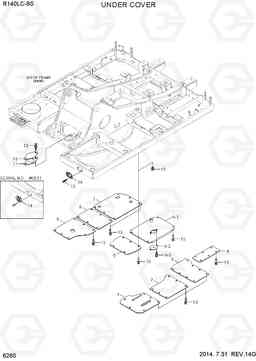 6260 UNDER COVER R140LC-9S, Hyundai