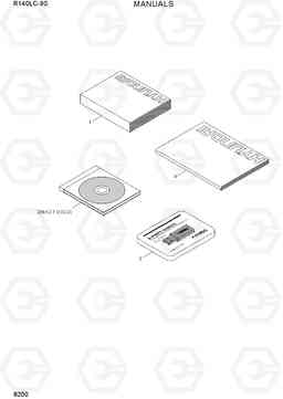 8200 MANUALS R140LC-9S, Hyundai